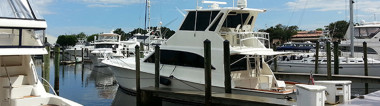 Yacht in Water at Dock with Boat Insurance in Houston, Pasadena, TX, Webster, TX, Clear Lake, Manvel